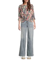 Democracy #double;Ab#double;solution® High Rise Wide Leg Jeans