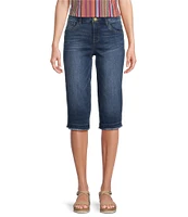 Democracy #double;Ab#double;solution® Mid Rise Fray Hem Skimmer Shorts