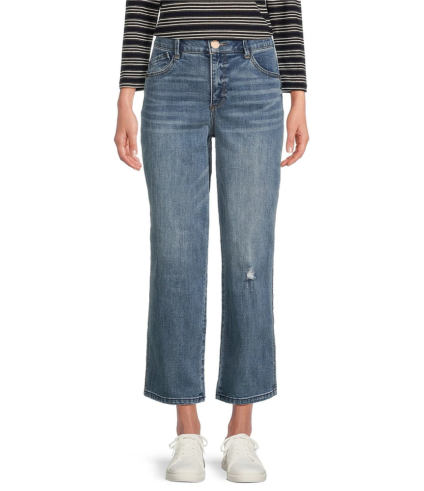 Democracy #double;Ab#double;solution® Sky Rise Relaxed Straight Leg Cropped Jeans