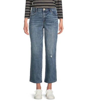 Democracy #double;Ab#double;solution® Sky Rise Relaxed Straight Leg Cropped Jeans