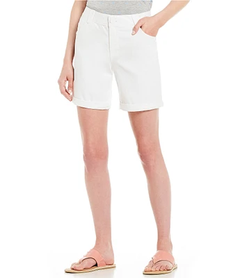 Democracy #double;Ab#double;solution® Straight Leg Cuffed Denim Shorts