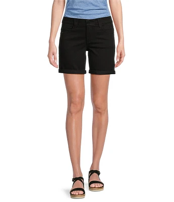 Democracy #double;Ab#double;solution® Straight Leg Cuffed Denim Shorts
