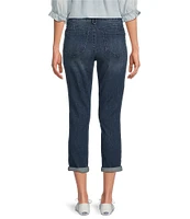 Democracy #double;Ab#double;solution Stretch Slim Straight-Leg Capri Skimmer Jeans