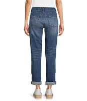 Democracy #double;Ab#double;solution® Wide-Leg Cuffed Hem Girlfriend Jeans