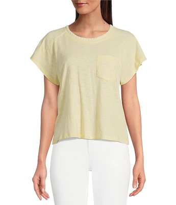 Democracy Embroidered #double;Make Lemonade#double; Pocket Tee