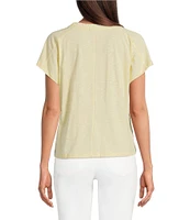 Democracy Embroidered #double;Make Lemonade#double; Pocket Tee