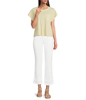 Democracy Embroidered #double;Make Lemonade#double; Pocket Tee