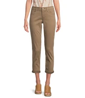 Democracy Petite Size #double;Ab#double;solution Straight Leg Cropped Skimmer Jeans
