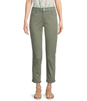 Democracy Petite Size #double;Ab#double;solution Straight Leg Cropped Skimmer Jeans