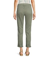 Democracy Petite Size #double;Ab#double;solution Straight Leg Cropped Skimmer Jeans