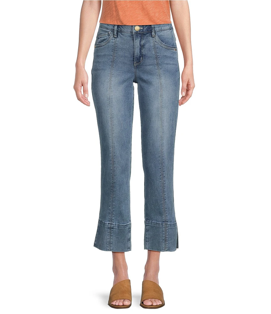 Democracy Petite Size #double;Ab#double;solution® High Rise Kick Flare Leg Denim Jeans