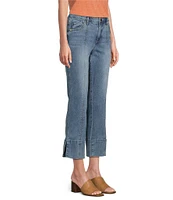 Democracy Petite Size #double;Ab#double;solution® High Rise Kick Flare Leg Denim Jeans