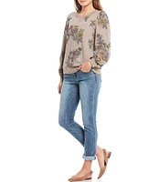 Democracy Petite Size #double;Ab#double;solution® Rolled Hem Mid Rise Cropped Girlfriend Jeans