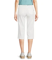 Democracy Petite Size #double;Ab#double;solution® Stretch Straight Leg Skimmer Fray Hem Jeans