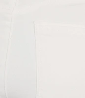 Democracy Petite Size #double;Ab#double;solution® Stretch Straight Leg Skimmer Fray Hem Jeans