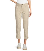 Democracy Petite Size #double;Ab#double;solution Stretch Tapered Utility High Rise Tapered Leg Pants