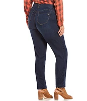 Democracy Plus Size #double;Ab#double;solution® Mid Rise Straight Leg Jeans