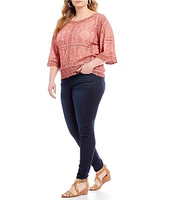 Democracy Plus Size #double;Ab#double;solution® Mid Rise Skinny Leg Jegging