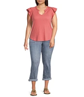 Democracy Plus Size #double;Ab#double;solution® Ankle Skimmer Jeans