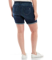Democracy Plus Size #double;Ab#double;solution® Cuffed Mid Shorts