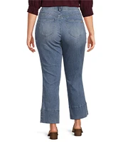 Democracy Plus Size #double;Ab#double;solution® High Rise Kick Flare Leg Denim Jeans