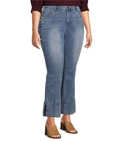 Democracy Plus Size #double;Ab#double;solution® High Rise Kick Flare Leg Denim Jeans