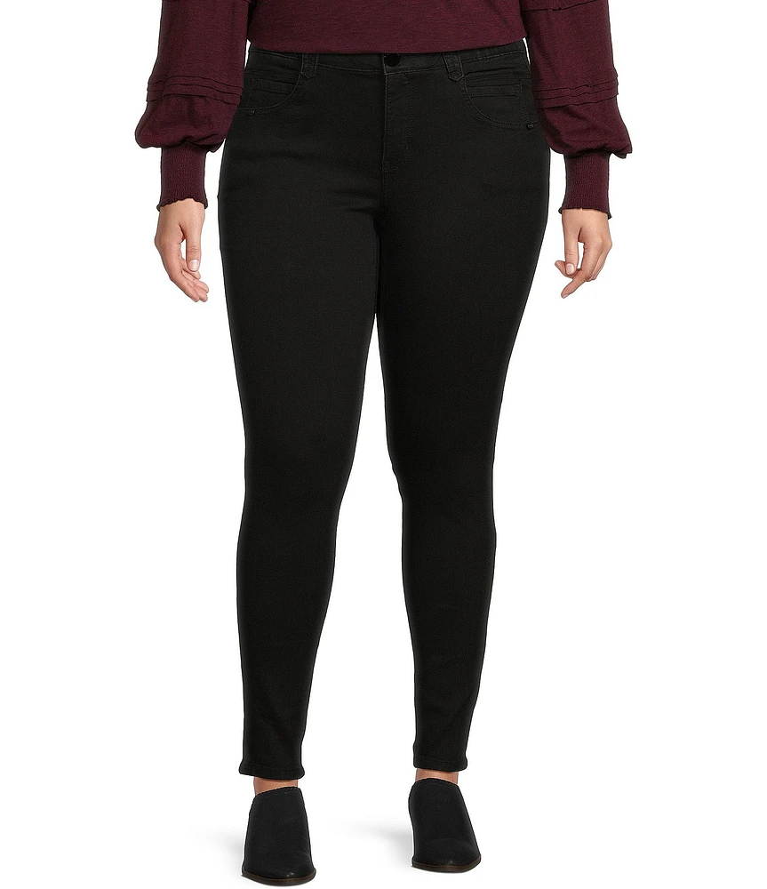 Democracy Plus Size Mid Rise #double;Ab#double;solution® Jeggings