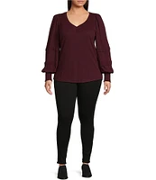 Democracy Plus Size Mid Rise #double;Ab#double;solution® Jeggings