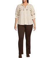 Democracy Plus Size Size #double;Ab#double;solution Ankle Length Jeans