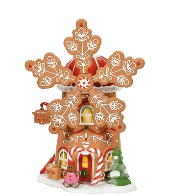 Department 56 Gingerbread Cookie Mill Figurine