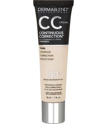 Dermablend Continuous Correction™ Tone-Evening CC Cream SPF 50+