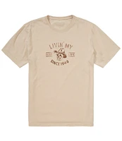 Devil-Dog Dungarees Livin' My Best Life Graphic T-Shirt