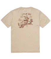 Devil-Dog Dungarees Livin' My Best Life Graphic T-Shirt