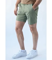 Devil-Dog Dungarees Performance Stretch 7#double; Inseam Chino Shorts