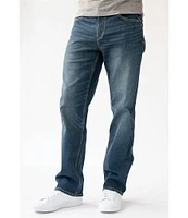 Devil-Dog Dungarees Men's New River Performance Stretch Relaxed Fit Straight Denim Jeans