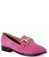 Diba True About It Suede Bit Buckle Loafers