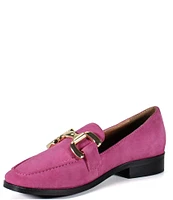 Diba True About It Suede Bit Buckle Loafers