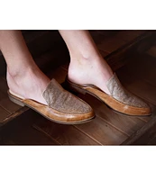 Diba True Art Easel Crinkle Leather Mules