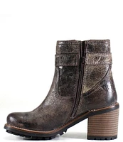 Diba True Craze Hot Distressed Leather Moto Booties