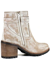 Diba True Craze Hot Distressed Leather Moto Booties