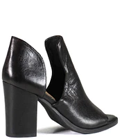 Diba True Ivy Road Leather Peep Toe d'Orsay Shooties