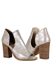 Diba True Ivy Road Leather Peep Toe d'Orsay Shooties