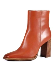 Diba True Key Switch Leather Block Heel Booties