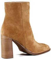 Diba True Key Switch Suede Block Heel Booties