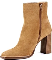 Diba True Key Switch Suede Block Heel Booties