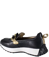 Diba True Kind Words Leather Platform Chain Loafers