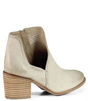 Diba True Ma Sheena Leather Cut Out Western Ankle Booties