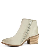 Diba True Ma Sheena Leather Cut Out Western Ankle Booties