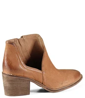 Diba True Ma Sheena Leather Cut Out Western Ankle Booties