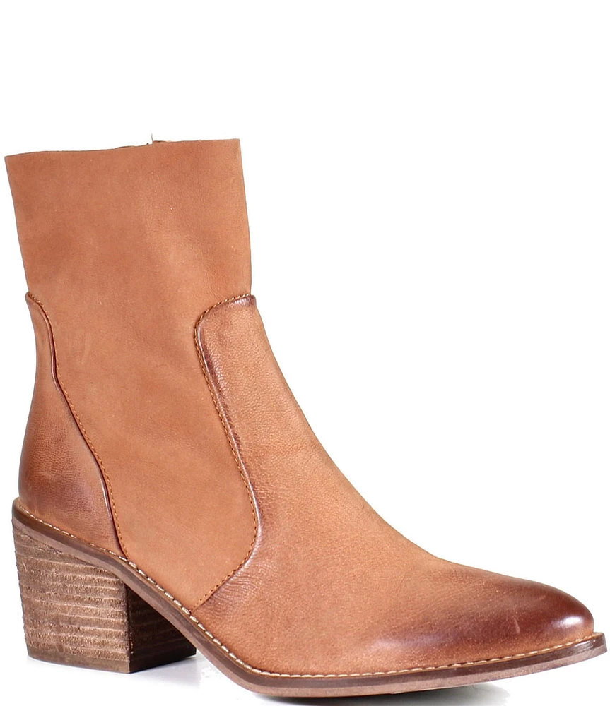 Diba True Majes Tic Leather Western Booties